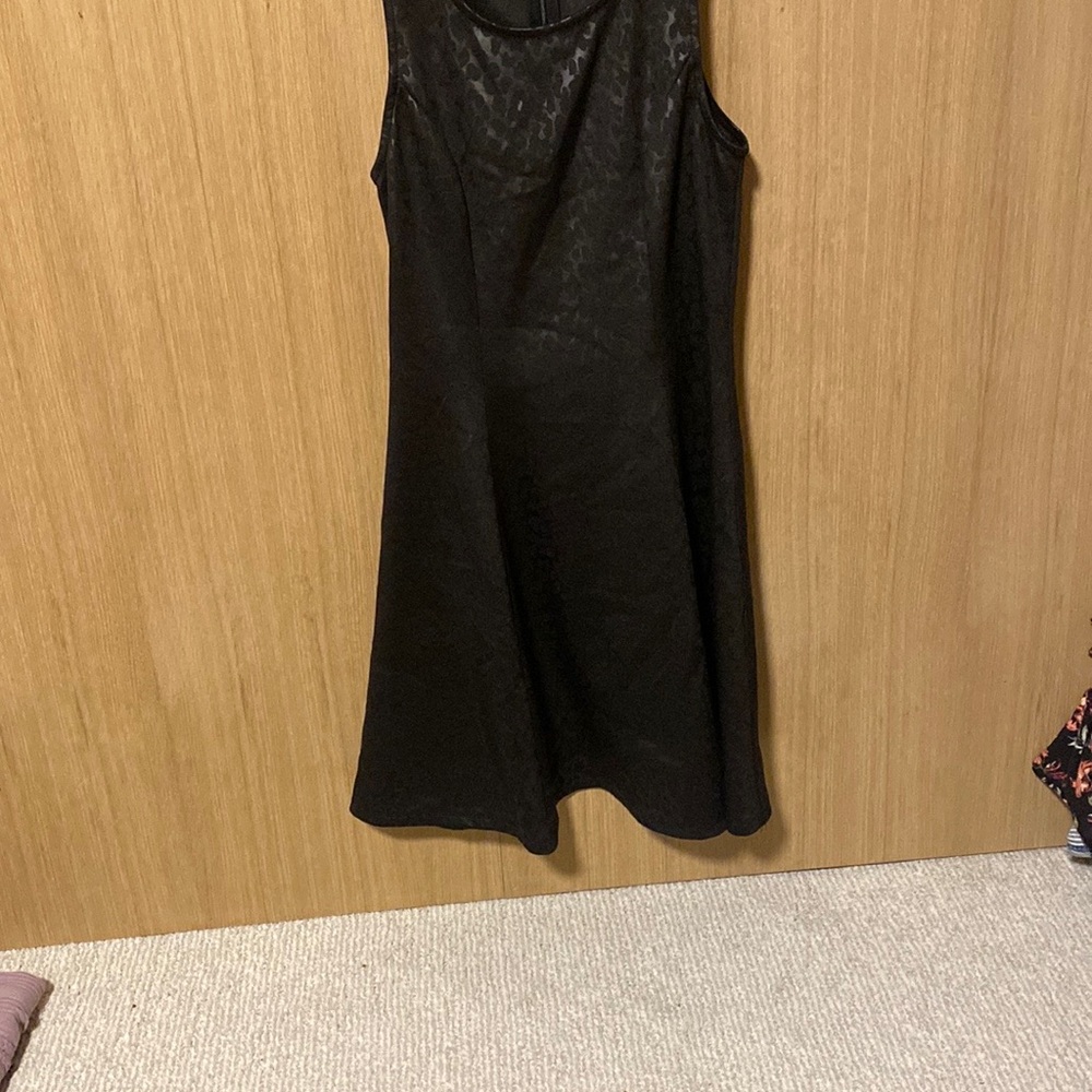 Bar III Black Halter Sheath Midi Dress